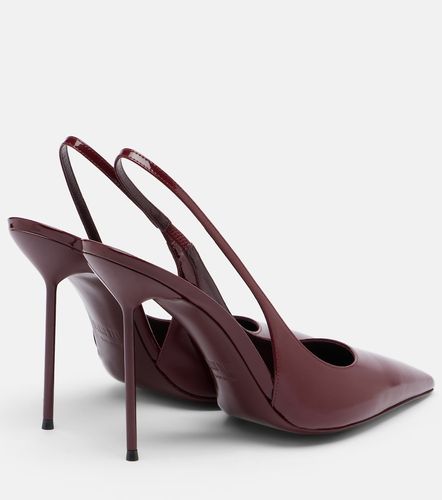 Lidia patent leather slingback pumps - Paris Texas - Modalova