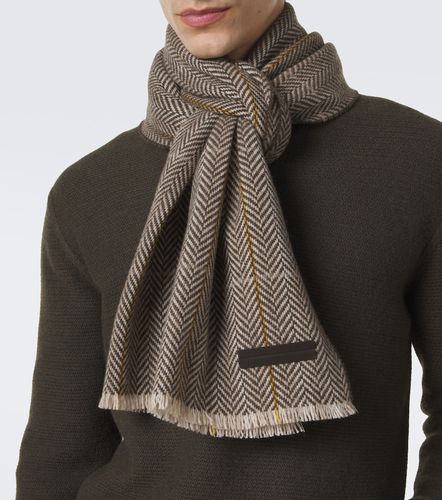 Zegna Sciarpa in cashmere spigata - Zegna - Modalova