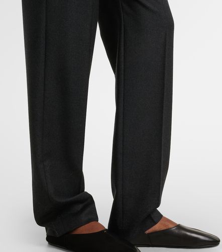 Agnona Wool flannel straight pants - Agnona - Modalova