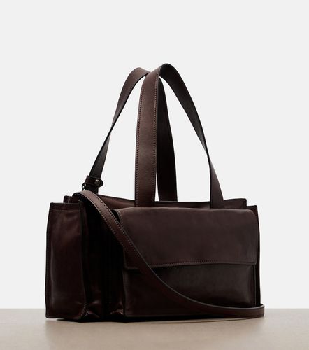 Utilitaire leather shoulder bag - Miu Miu - Modalova