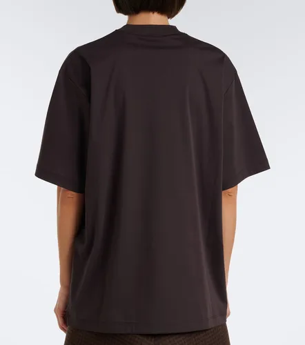 Camiseta de jersey de algodón con logo - Gucci - Modalova