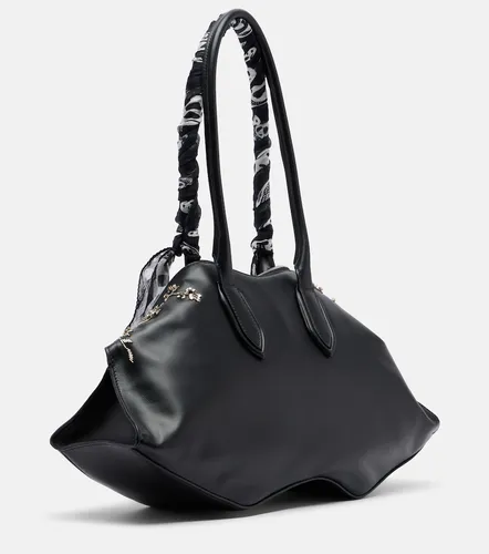 Manta Medium embellished leather shoulder bag - McQueen - Modalova