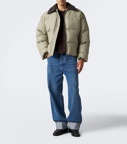 Intrecciato cotton-blend down jacket - Bottega Veneta - Modalova