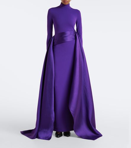 Robe Olivia aus Crêpe mit Satin - Solace London - Modalova