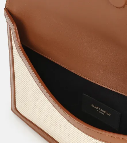 Saint Laurent Uptown canvas clutch - Saint Laurent - Modalova