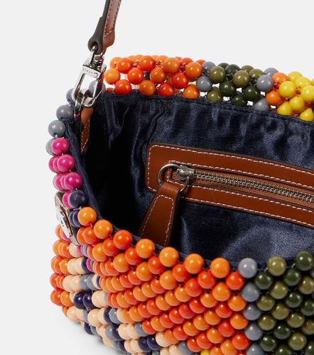 Borsa a spalla Timmy Small con perline - Staud - Modalova