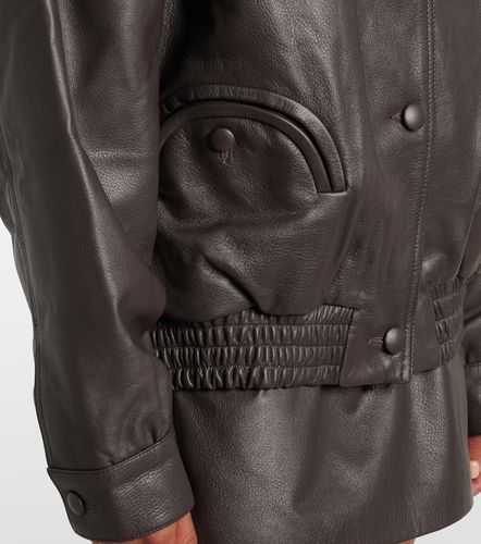 Charlie leather bomber jacket - Blaze Milano - Modalova
