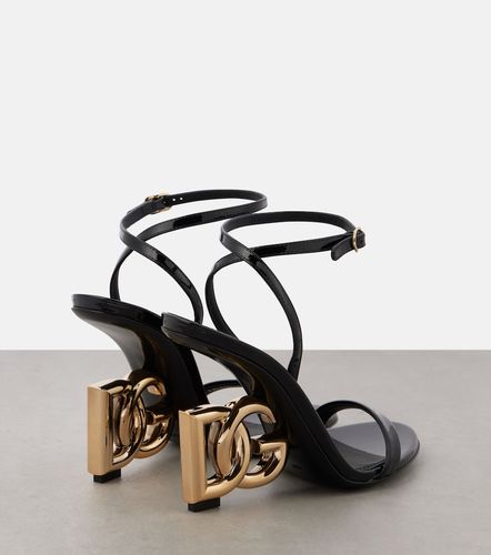 Sandalias Keira de charol con logo - Dolce&Gabbana - Modalova