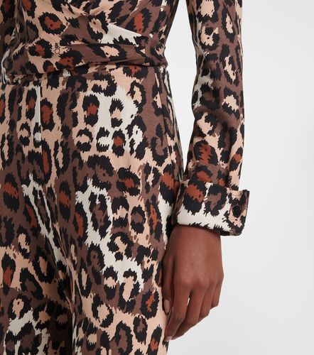 Mono Michele con estampado de leopardo - Diane von Furstenberg - Modalova