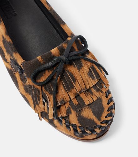 Mocasines Indie de ante estampados - Paris Texas - Modalova