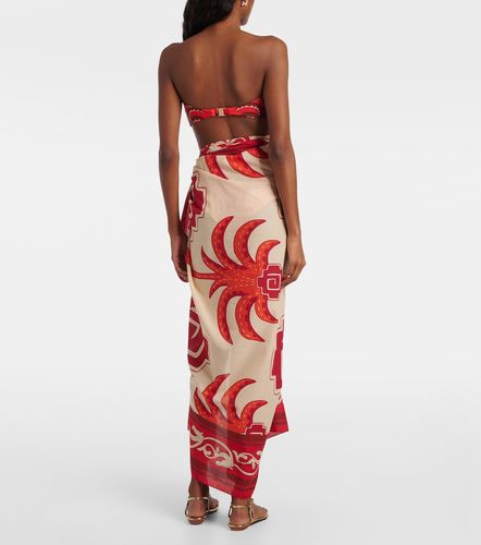 Pareo de algodón estampado - Johanna Ortiz - Modalova