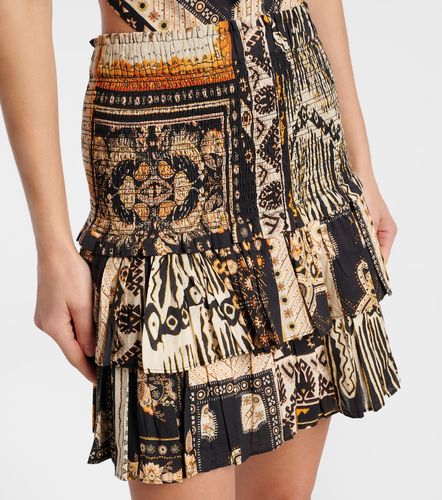 Minifalda Naomi de algodón estampada - Marant Etoile - Modalova