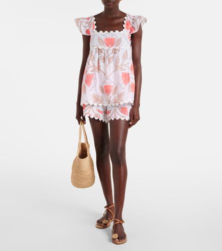 Top de algodón estampado - Juliet Dunn - Modalova
