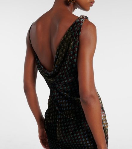 Asymmetric printed gown - Dries Van Noten - Modalova