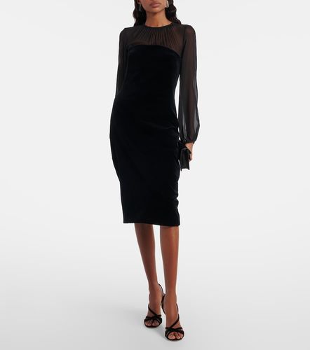 Max Mara Midikleid Carl aus Samt - Max Mara - Modalova