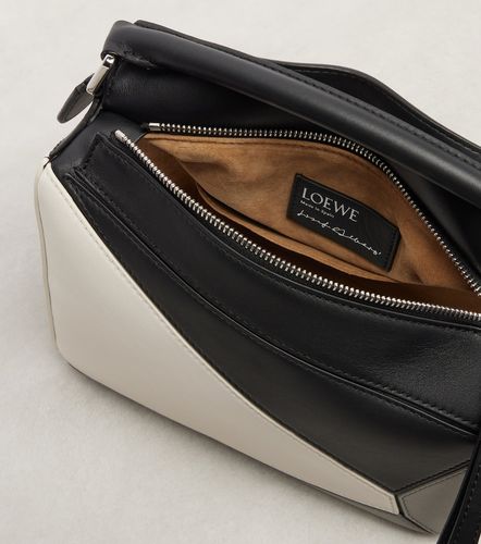 X Albers Puzzle Small leather top-handle bag - Loewe - Modalova