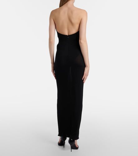 Alaïa Vestido de cóctel de jersey transparente - Alaia - Modalova