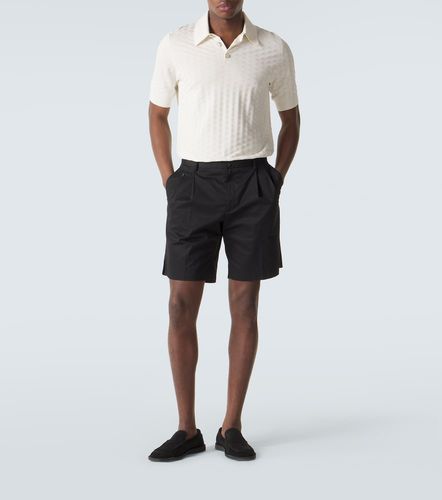 Bermudas en mezcla de algodón plisadas - Dolce&Gabbana - Modalova