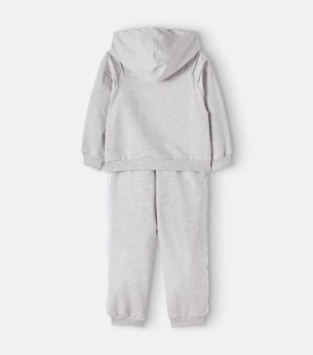 Set de sudadera y pantalones en mezcla de algodón - Monnalisa - Modalova
