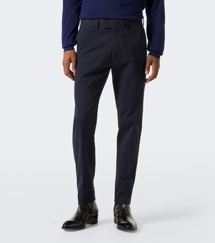 Tom Ford Slim Hose aus Baumwolle - Tom Ford - Modalova
