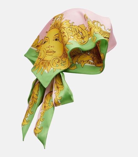 Versace Printed silk twill scarf - Versace - Modalova