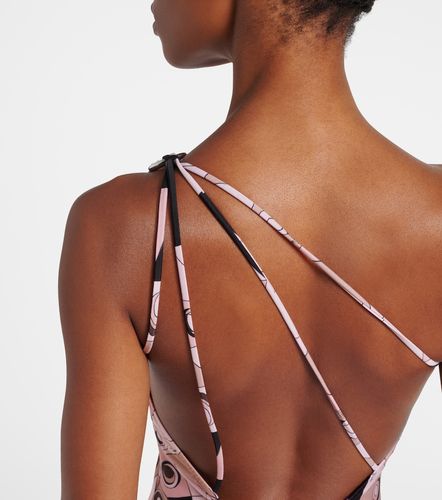 Pucci Occhi one-shoulder swimsuit - Pucci - Modalova