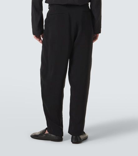 Pleated tapered pants - Giorgio Armani - Modalova