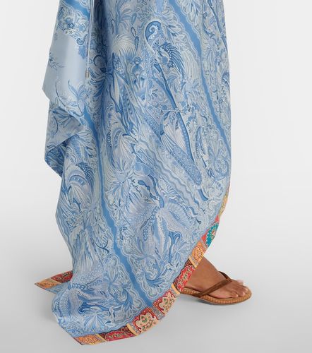 Maxikleid aus Seide mit Paisley-Muster - Etro - Modalova