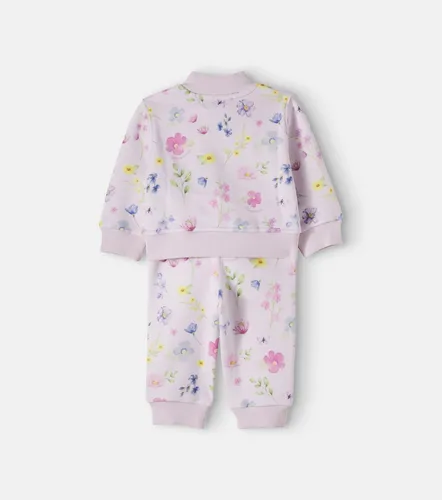 Bebé - Set de sudadera y pantalon de chándal floral - Monnalisa - Modalova