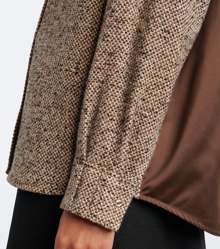 Moncler Wool-blend tweed overshirt - Moncler - Modalova