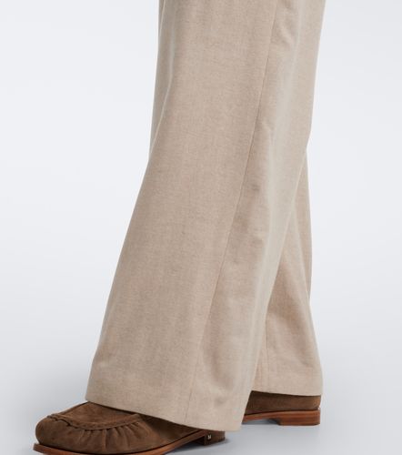 Pantaloni a gamba larga in lana e cashmere - Eleventy - Modalova