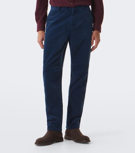 Pantalones rectos de pana de algodón - Brunello Cucinelli - Modalova
