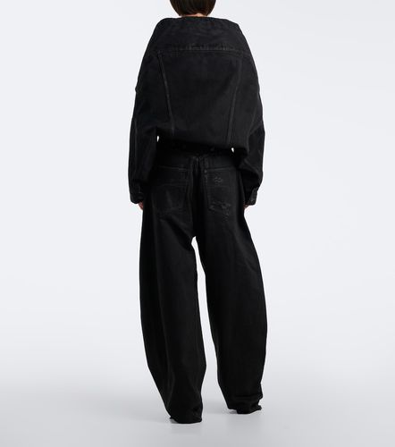 Jeans barrel de tiro medio - Balenciaga - Modalova