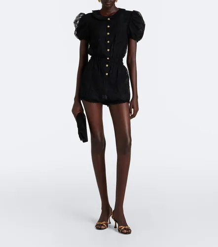 Alessandra Rich Lace romper - Alessandra Rich - Modalova