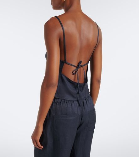 Leset Daniel open-back crop top - Leset - Modalova