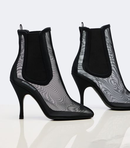 Alaia Mesh ankle boots - Alaia - Modalova