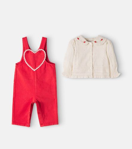 Bebé - set de peto y blusa Anita de algodón - Bebe Organic - Modalova