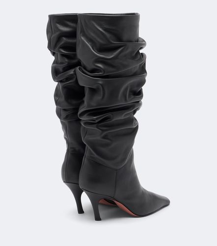 Stiefel Jamie aus Leder - Amina Muaddi - Modalova
