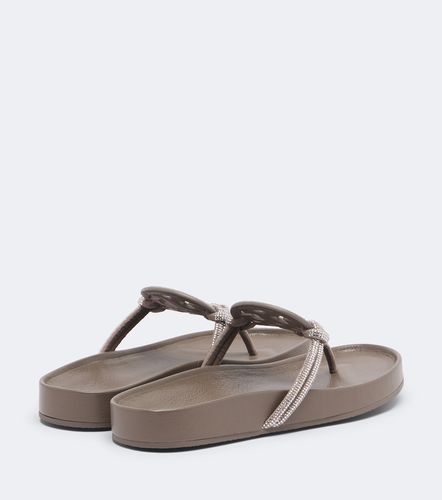 Miller Cloud leather thong sandals - Tory Burch - Modalova