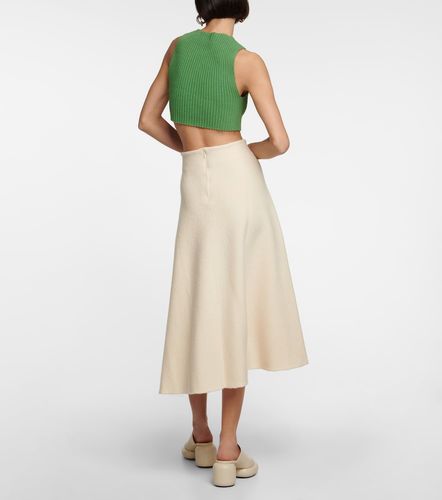 Cropped-Top aus Rippstrick - Jil Sander - Modalova