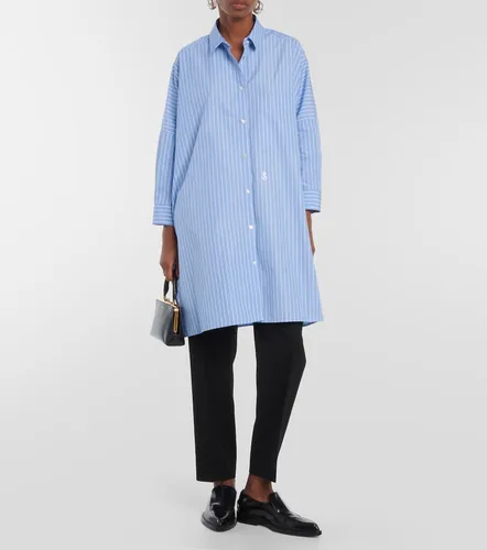 Striped cotton poplin shirt - Jil Sander - Modalova