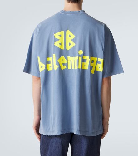 Camiseta Tape Type de jersey de algodón - Balenciaga - Modalova