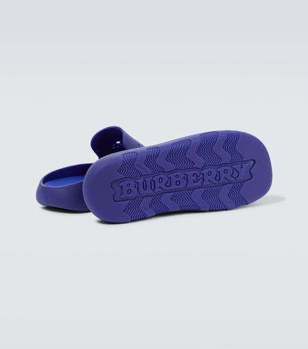 Burberry Logo rubber clogs - Burberry - Modalova