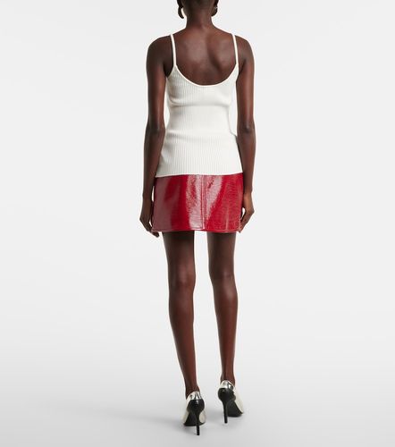 Courrèges Top Reedition aus Rippstrick - Courreges - Modalova