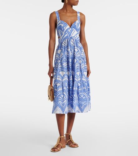 Vestido midi Coco de algodón estampado - Poupette St Barth - Modalova
