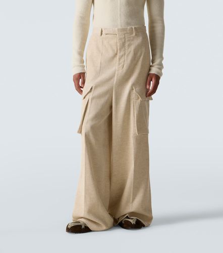 Pantalones cargo Firebanks de algodón y lino - Rick Owens - Modalova