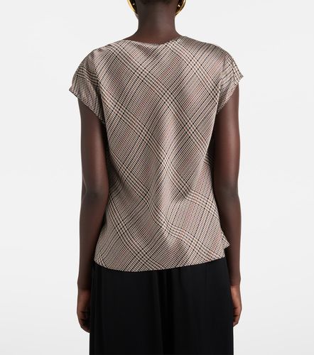 Vince Houndstooth silk top - Vince - Modalova
