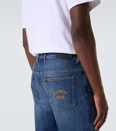 Jeans rectos con efecto desgastado - Givenchy - Modalova