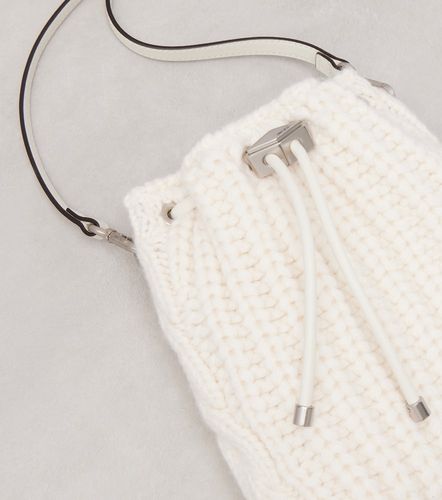 Cinch Mini cable-knit bucket bag - Jimmy Choo - Modalova