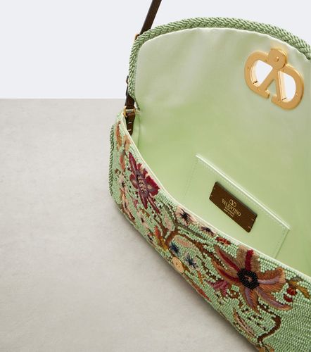 DeVain Small beaded floral shoulder bag - Valentino Garavani - Modalova